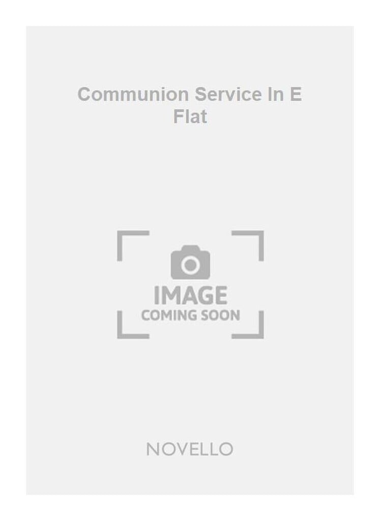 Communion Service In E Flat
